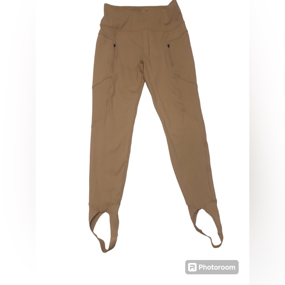 Women’s CALIA Power Sculpt Stirrup Leggings Tight, Medium, Sandstone Gray